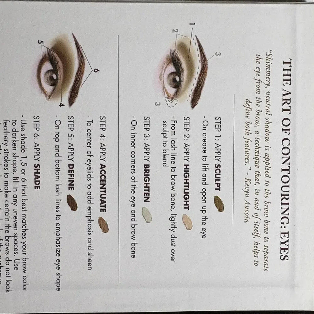 Kevyn Aucoin The Contour Book Vol. I The Art of Sculpting + Defining - BRAND NEW